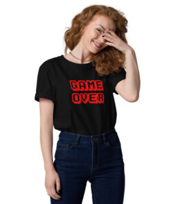unisex organic cotton t shirt black front 626969967ec88
