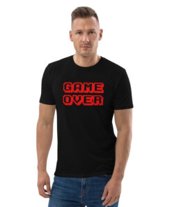 unisex organic cotton t shirt black front 626969967edf1