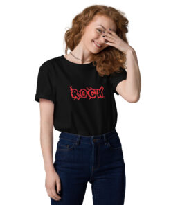 unisex organic cotton t shirt black front 62696e94879c2