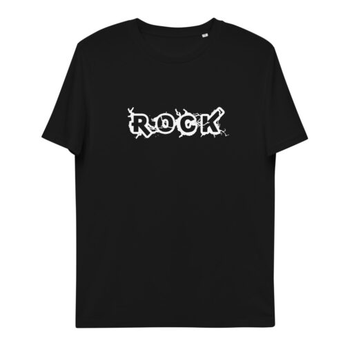 unisex organic cotton t shirt black front 62696fb045c45