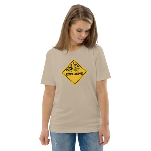 unisex organic cotton t shirt desert dust front 2 6269714ee7abc