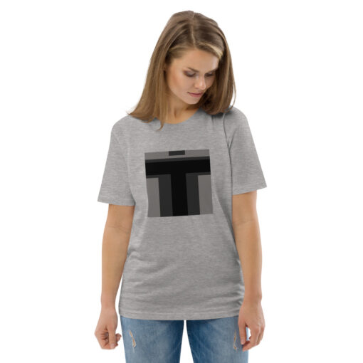 unisex organic cotton t shirt heather grey front 2 6268768c0a94c