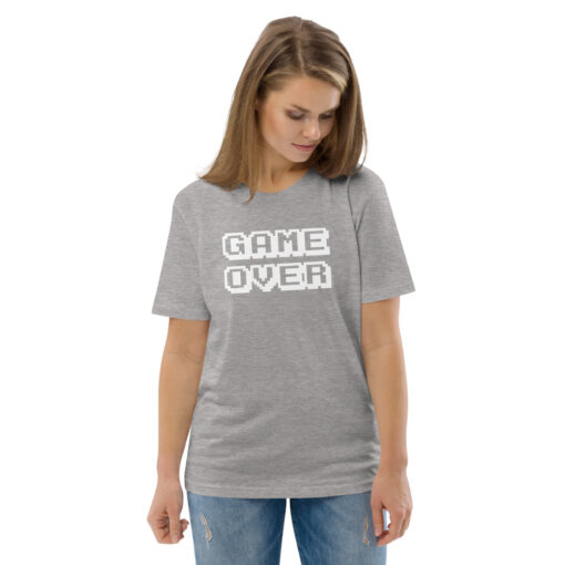 unisex organic cotton t shirt heather grey front 2 626abc17de771
