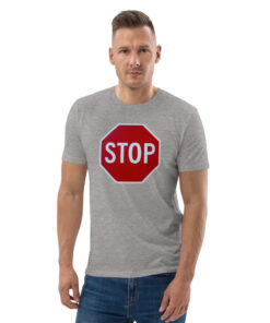 unisex organic cotton t shirt heather grey front 6267174196fdd