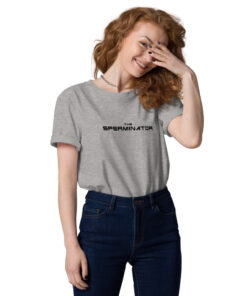 unisex organic cotton t shirt heather grey front 6269545c21fc7
