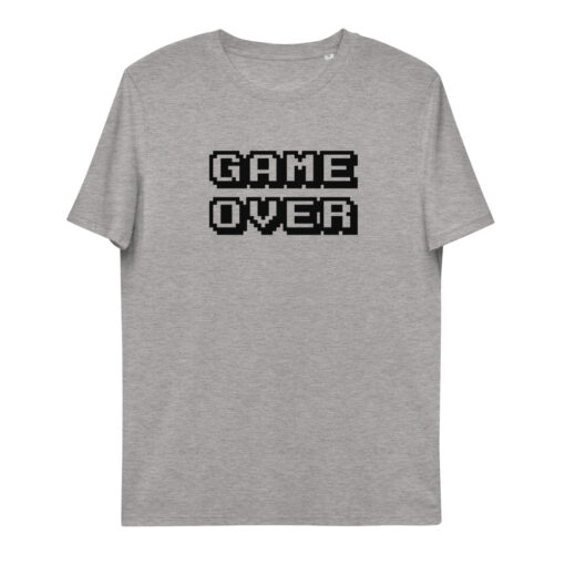 unisex organic cotton t shirt heather grey front 62696933054fb
