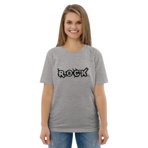 unisex organic cotton t shirt heather grey front 62697063077ee