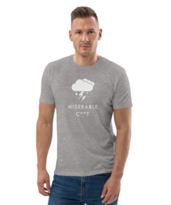 unisex organic cotton t shirt heather grey front 626abdac4e7ae