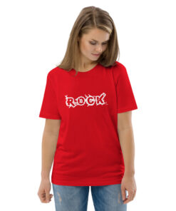 unisex organic cotton t shirt red front 2 62696fb046d8c
