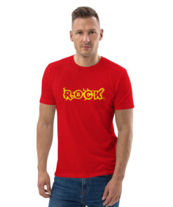 unisex organic cotton t shirt red front 62696e2298a97