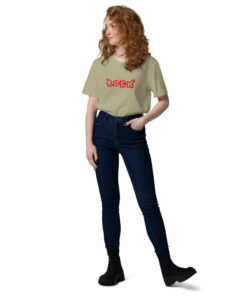unisex organic cotton t shirt sage front 2 626829253df84
