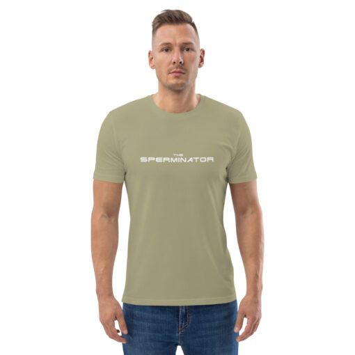 unisex organic cotton t shirt sage front 2 626959a4c29c5