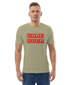unisex organic cotton t shirt sage front 2 6269699680206