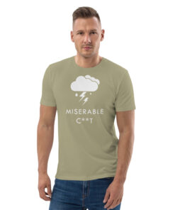 unisex organic cotton t shirt sage front 626750f9b1b60