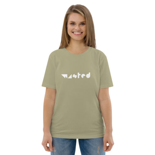 unisex organic cotton t shirt sage front 62682c607a664