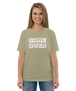 unisex organic cotton t shirt sage front 626830c4706c1