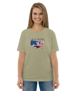 unisex organic cotton t shirt sage front 62685785d96b9