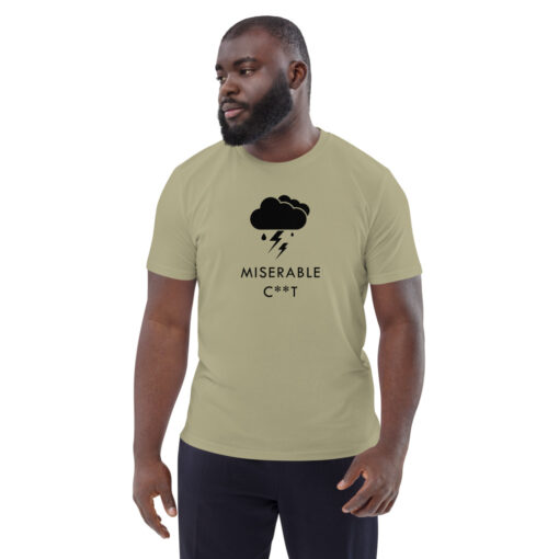 unisex organic cotton t shirt sage front 6269777fdc7d6