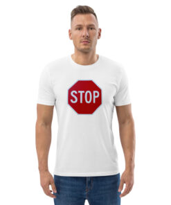 unisex organic cotton t shirt white front 2 626979a3f0261