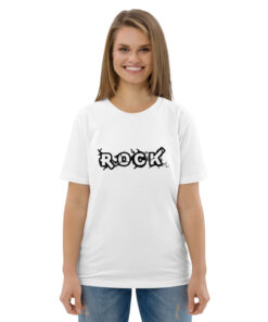 unisex organic cotton t shirt white front 626970630b878
