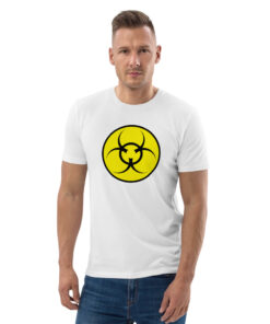 unisex organic cotton t shirt white front 626970f0d67fe