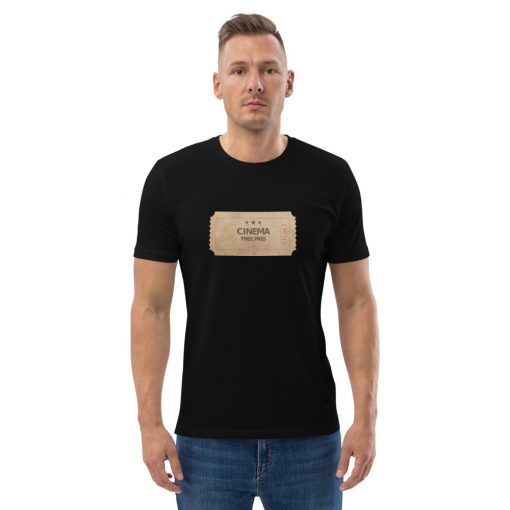 unisex organic cotton t shirt black front 2 6279a5e2ac59e