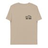 unisex organic cotton t shirt desert dust front 6275e748d2ba2