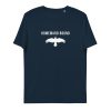 unisex organic cotton t shirt french navy front 6273135aaa86c