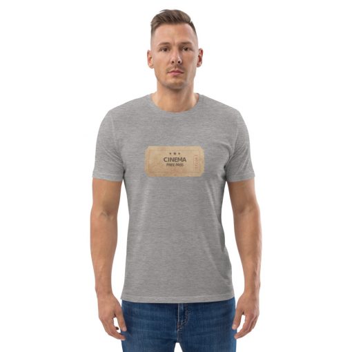 unisex organic cotton t shirt heather grey front 2 6279a5e2b13e7