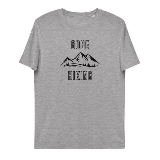 unisex organic cotton t shirt heather grey front 6275e683739b5