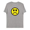 unisex organic cotton t shirt heather grey front 6287ca614221e