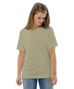 unisex organic cotton t shirt sage front 2 6275a24f46e2d