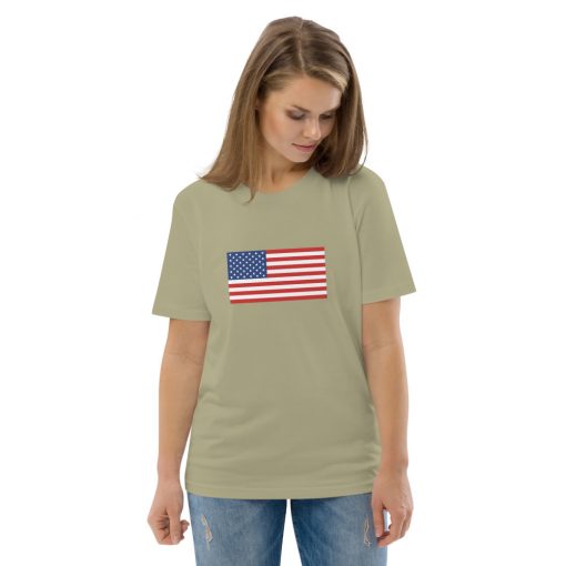 unisex organic cotton t shirt sage front 2 6279a4088ffba