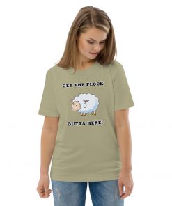 unisex organic cotton t shirt sage front 2 6279b3065dfb9