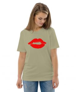 unisex organic cotton t shirt sage front 2 628b95084722d