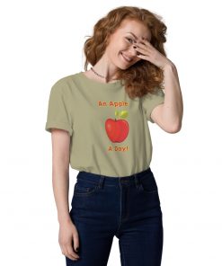 unisex organic cotton t shirt sage front 62745aa829cd1