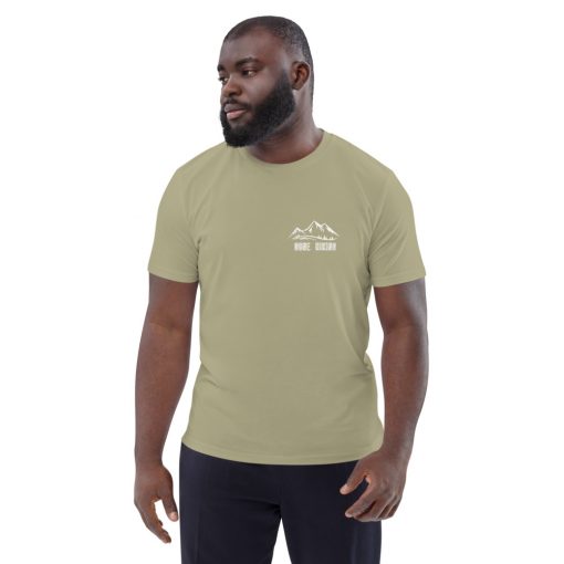 unisex organic cotton t shirt sage front 6275e6da484a5