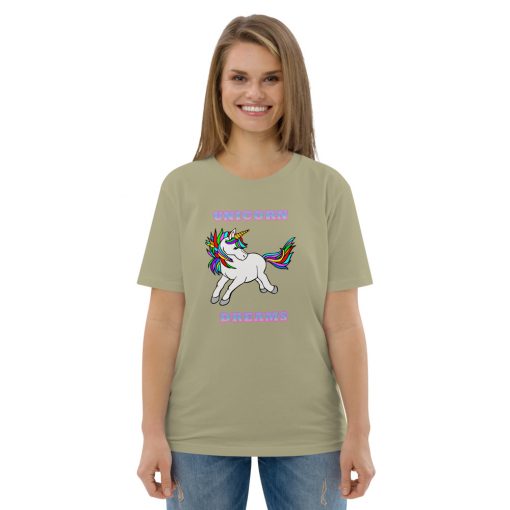 unisex organic cotton t shirt sage front 627934e9e18d9