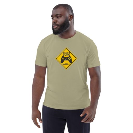 unisex organic cotton t shirt sage front 627951b8d8000