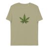 unisex organic cotton t shirt sage front 627958e73e7ab