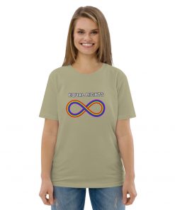 unisex organic cotton t shirt sage front 6286bd8217820