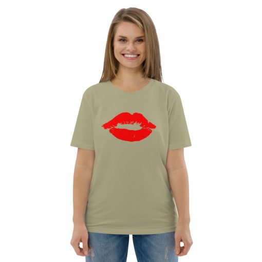 unisex organic cotton t shirt sage front 628b950845cf9