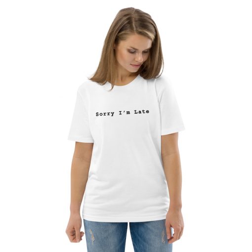 unisex organic cotton t shirt white front 2 6271556c10d8b