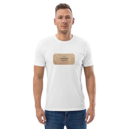 unisex organic cotton t shirt white front 2 6279a5e2b2bdd