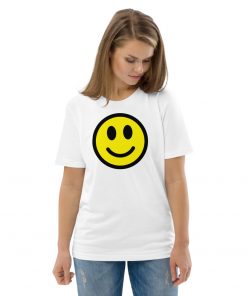 unisex organic cotton t shirt white front 2 6279c5e247bb0