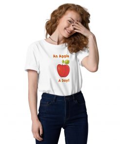 unisex organic cotton t shirt white front 62745aa82d263