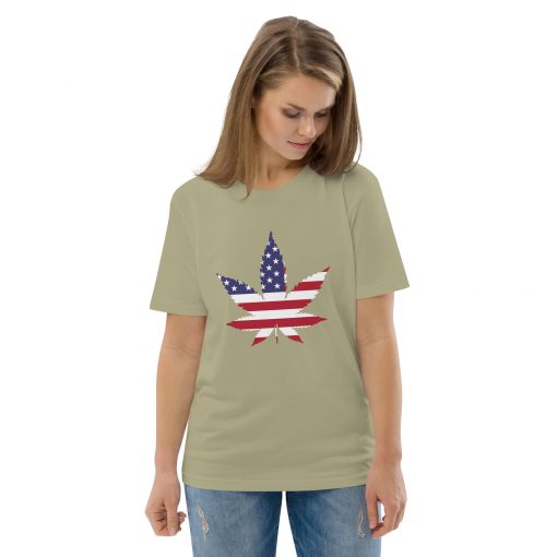 unisex organic cotton t shirt sage front 2 62b337f0bb1b3