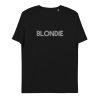 unisex organic cotton t shirt black front 62c07fd089385