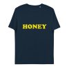 unisex organic cotton t shirt french navy front 62c188dee45fe