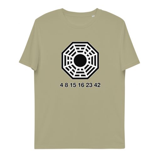 unisex organic cotton t shirt sage front 62c21bdd2efc6